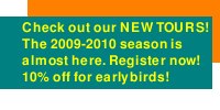 Check out our new 2005-2006 season. Register early for 10% off!